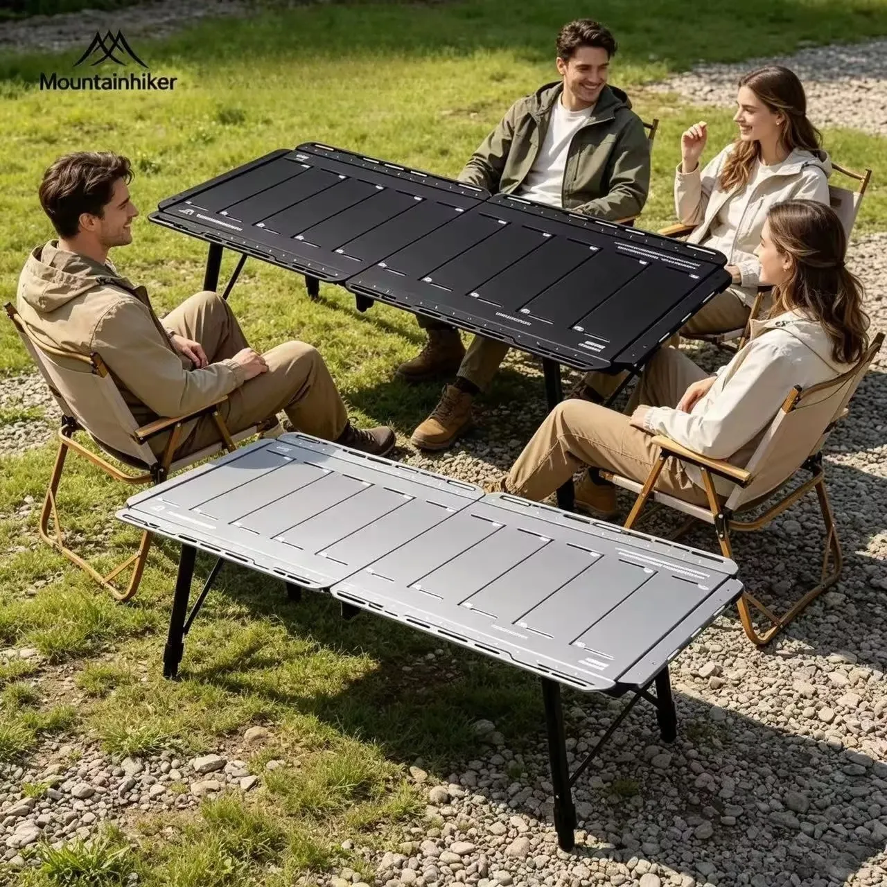 Camping Cooking Table - 마운틴하이커 신형 IGT 테이블, 5단으로 구성된