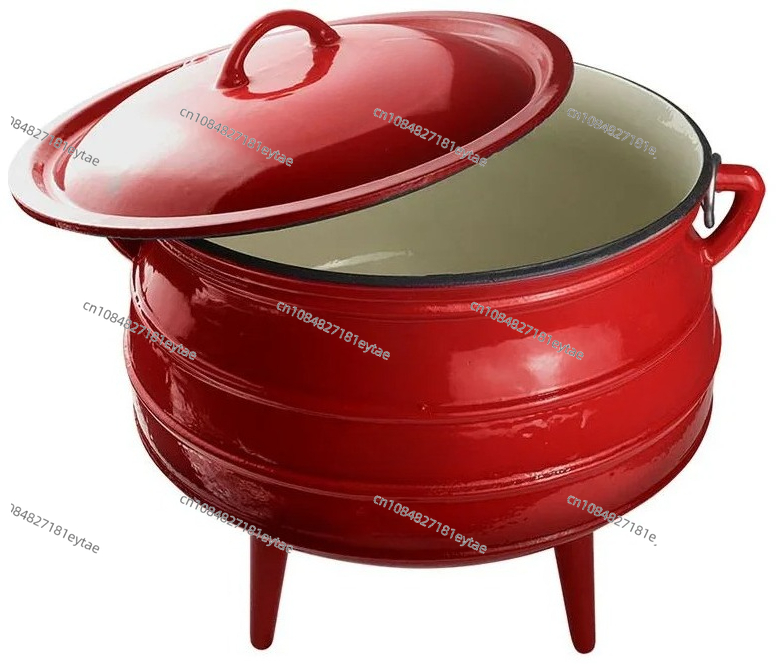 새로운 재고 에나멜 코팅 무쇠 냄비 야외 캠핑 및 가정 - Camp Dutch Oven Cast 리뷰 및 가격