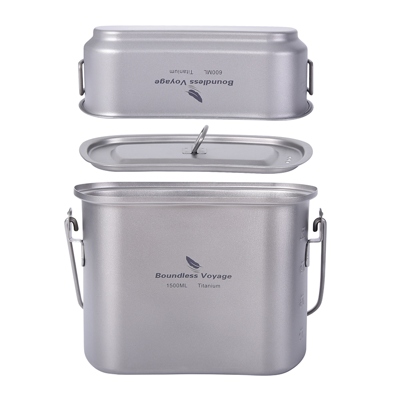 야외 군용 매점 메스 키트, 캠핑 티타늄 조리기구, 도 - Camping Cooking Organizer 리뷰 및 가격