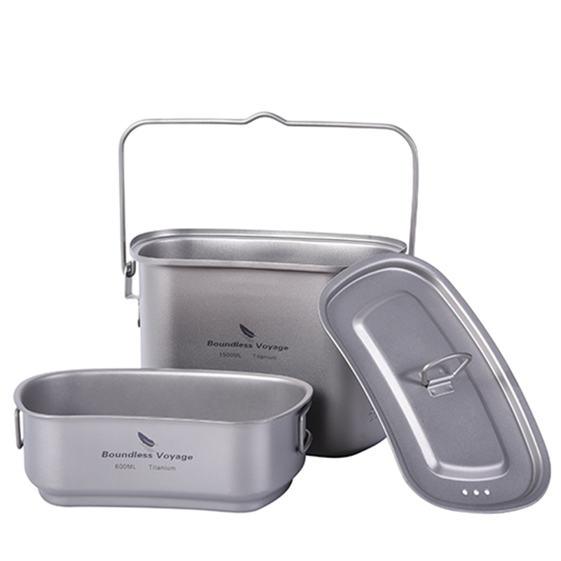 야외 군용 매점 메스 키트, 캠핑 티타늄 조리기구, 도 - Camping Cooking Organizer 리뷰 및 가격