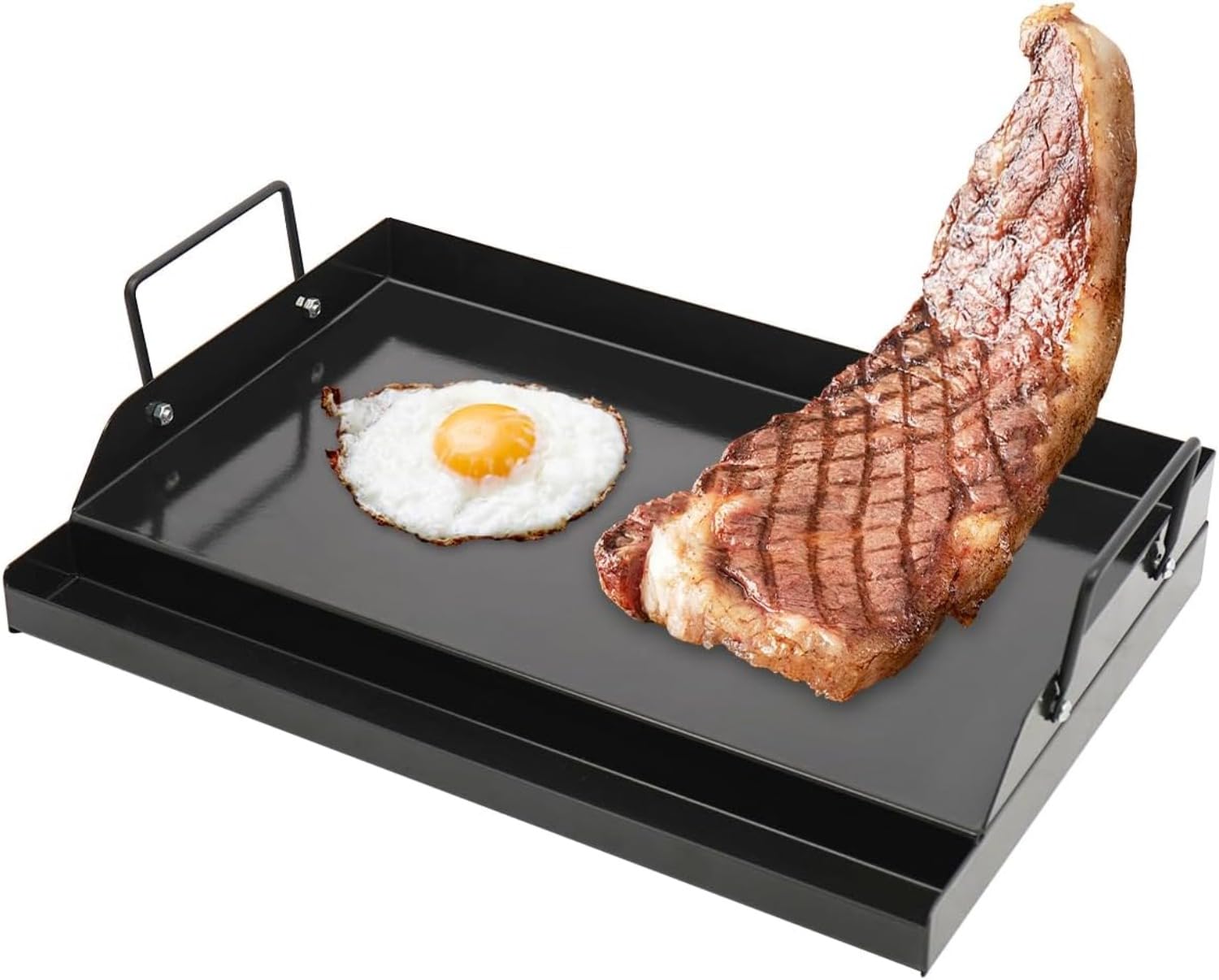 18인치 x 12인치 논스틱 주철 그리들(기름받이 포함 - Camping Cooking Flat Top 리뷰 및 가격