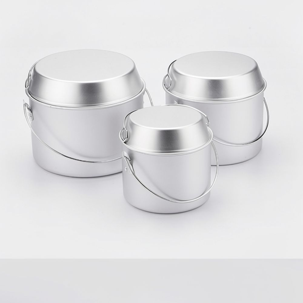 휴대용 알루미늄 캠핑 냄비 세트. 스타크 캠핑, 야외  - Camping Cooking Dining Set 리뷰 및 가격