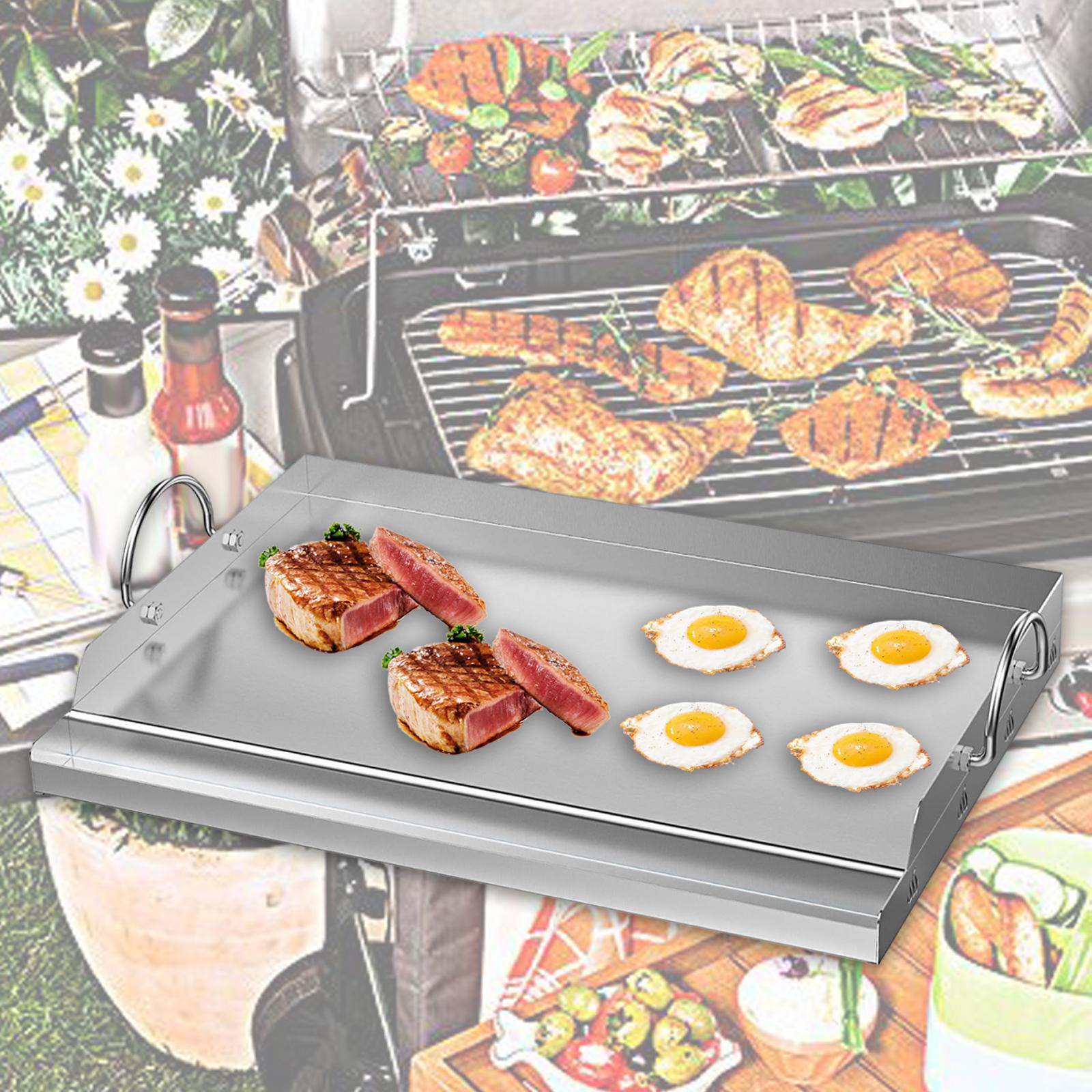 스테인레스 스틸 요리 철판 바베큐 도구 굽고 조리기구  - Camping Cooking Flat Top 리뷰 및 가격