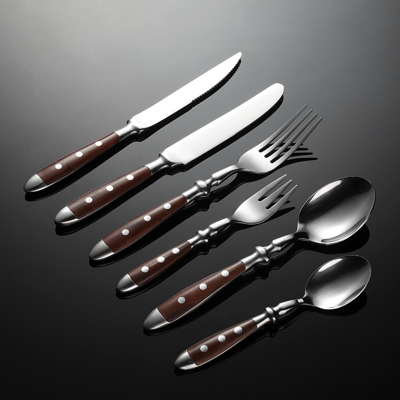 전문적인 야외 식사 세트 - 리벳 처리된 손잡이가 있는 - Camping Cooking Dining Set 리뷰 및 가격