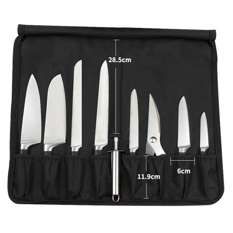 휴대용 옥스포드 나이프 롤 백, 다중 포켓 주방 용품, - Camping Cooking Organizer 리뷰 및 가격