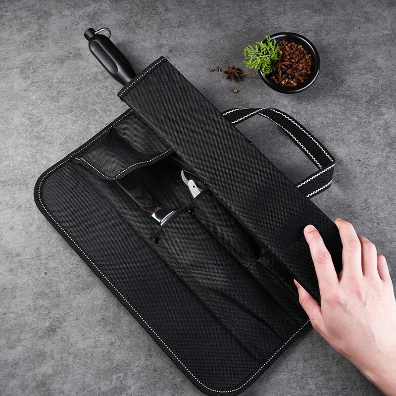 다용도 포켓 옥스포드 원단 나이프 롤백 (전문 셰프용  - Camping Cooking Organizer 리뷰 및 가격